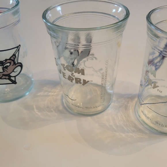 VINTAGE 1990 WELCH'S GLASSES - Picture 5 of 7